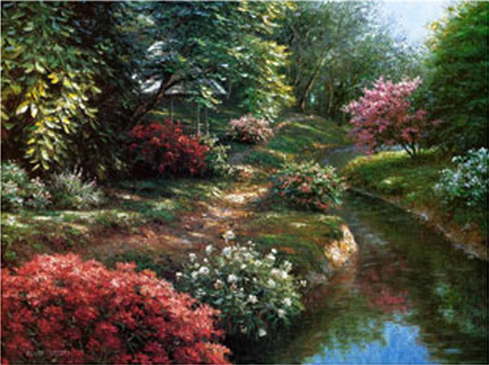 Pathway to Bedford Ridge painting - Henry Pether Pathway to Bedford Ridge art painting